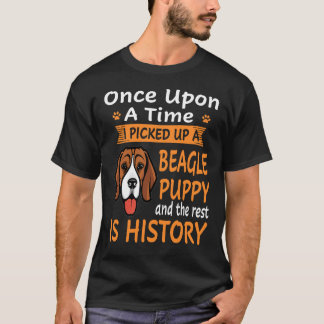 Camiseta 7 Uma Vez - Cachorrinho Beagle