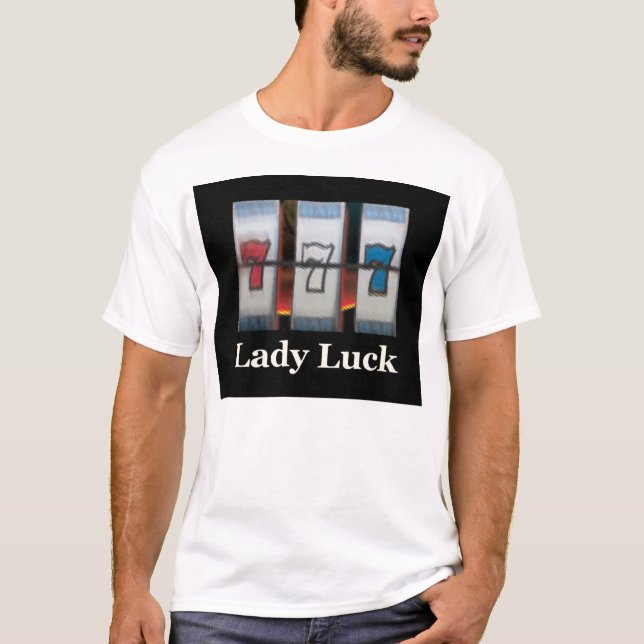 Camiseta 7ladyluckblackmpad (Frente)