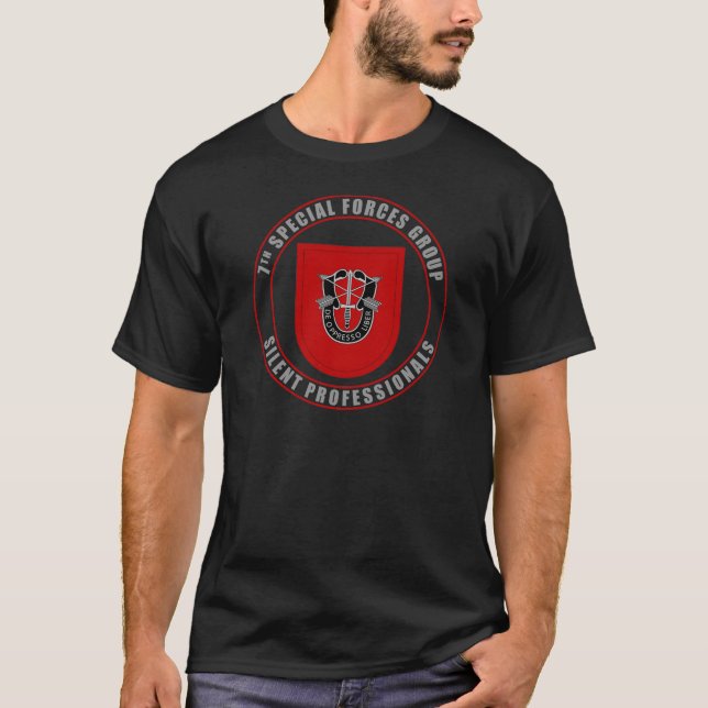 Camiseta 7o Grupo das forças especiais (Frente)
