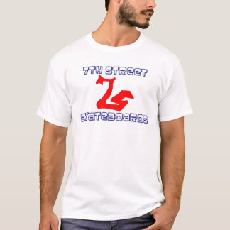 Camiseta 7o Sanduíche T básico da rua