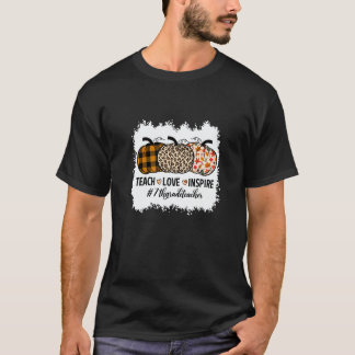 Camiseta 7th Grade Teacher Back To School Pumpkin Fall Teac