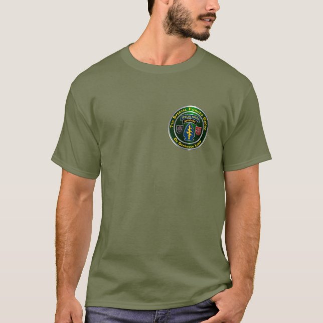 Camiseta 7th Special Forces Group Airborne (Frente)