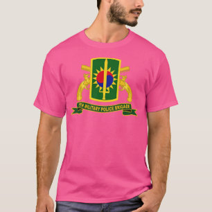Camiseta 8ª Brigada Militar de Polícia SSI w Br Ribbon
