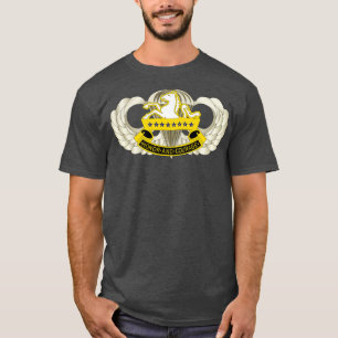 Camiseta 8ª Cavalaria DUI com Crachá básico com texto