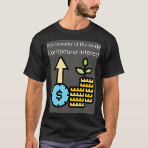 Camiseta 8ª maravilha do World Compound Interest