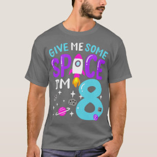 Camiseta 8º Aniversário do Foguete Espacial