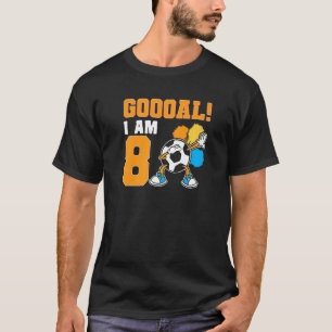 Camiseta 8º Aniversário do Futebol Pensou que a Festa de an
