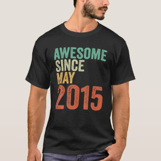 Camiseta 8º Aniversário Garotas Garotas Oferecem Excelente