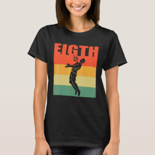 Camiseta 8º Aniversário Para Menina De 8 Anos Soc De Futebo