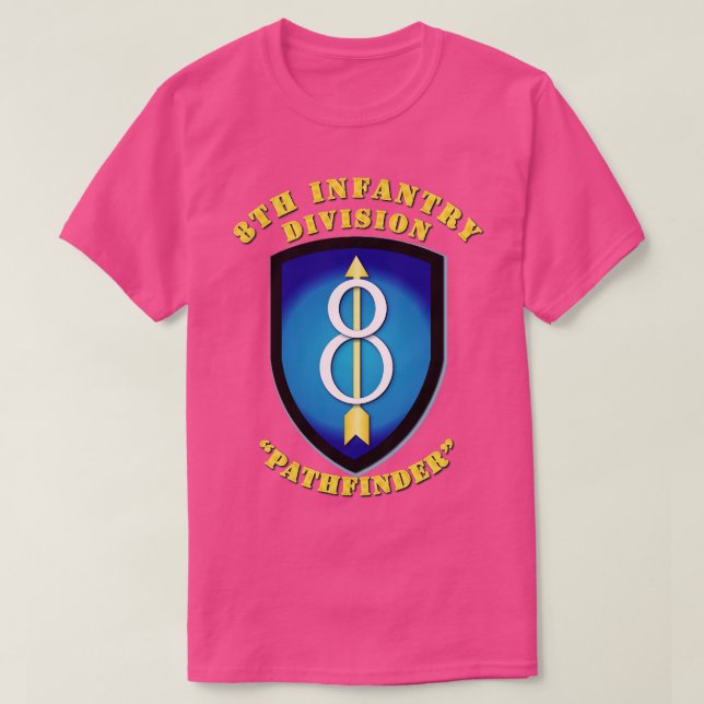 Camiseta 8º SSI de infantaria (Frente do Design)