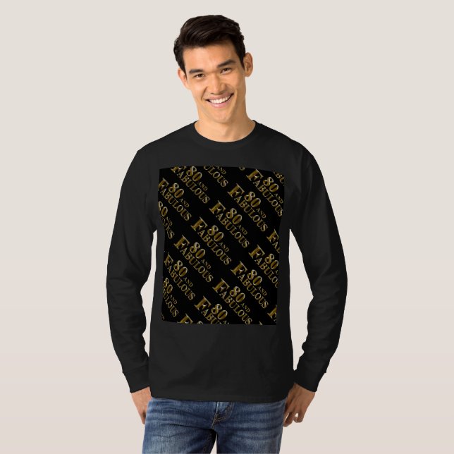 Camiseta 80º Aniversário  (Frente Completa)