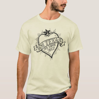 Camiseta 801 Texas, nós amamo-lo!