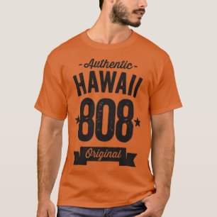 Camiseta 808 Código de área do Havaí - Porta-voz autêntica
