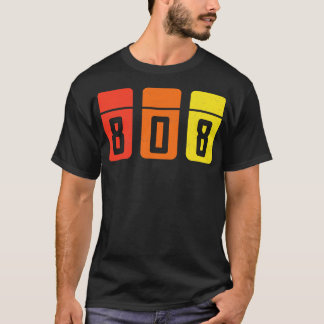 Camiseta 808 Retro Analógico Dj