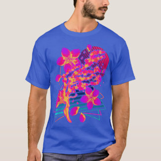 Camiseta 80 Art Sakura Flower Japan Retro Vaporwave Cherry