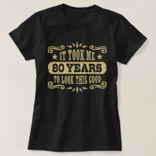 Camiseta 80 Birthday
