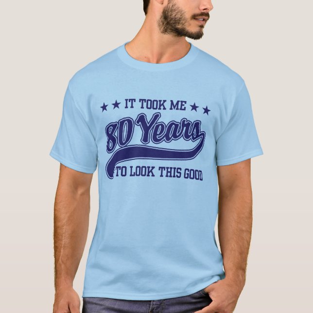 Camiseta 80 Birthday (Frente)