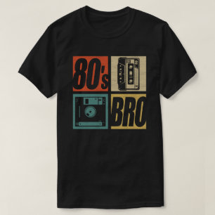 Camiseta 80 Bro 1980 Fashion 80 Theme Party Oitenta