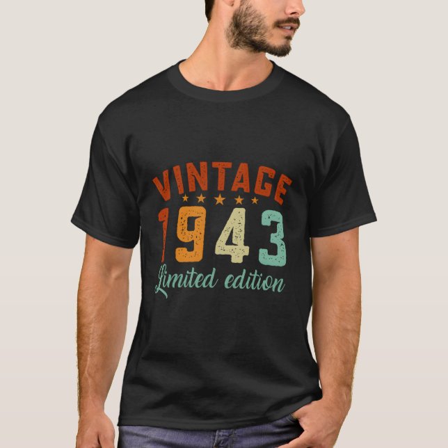 Camiseta 80 de 1943 80 anos (Frente)