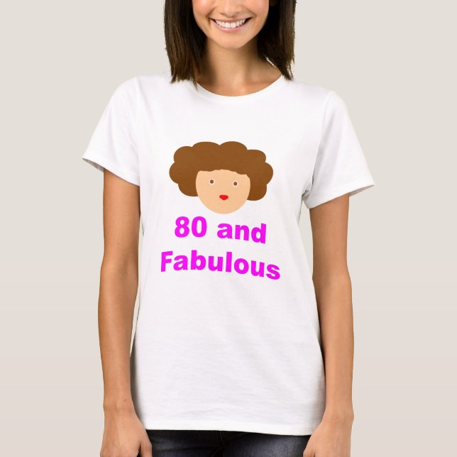 Camiseta 80 e fabuloso (Frente)