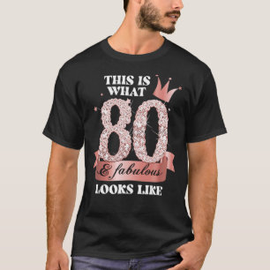 Camiseta 80 e fabuloso I Black Peach Party Group Candid Pho