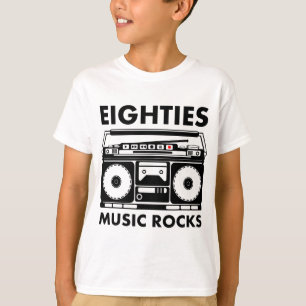 Camiseta 80 Music Rocks