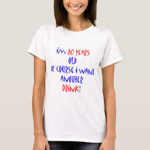 Camiseta 80 outros bebida