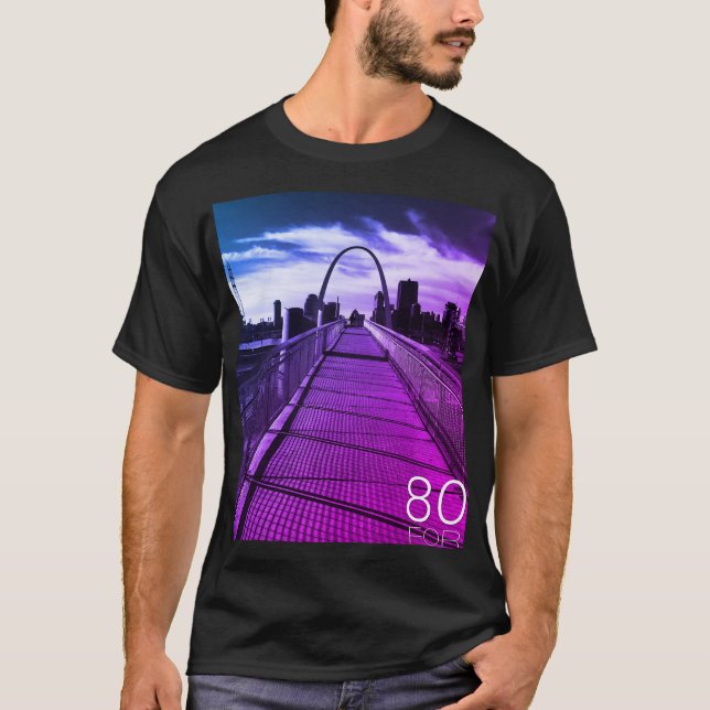 Camiseta 80FOR dirigem o t-shirt (Frente)