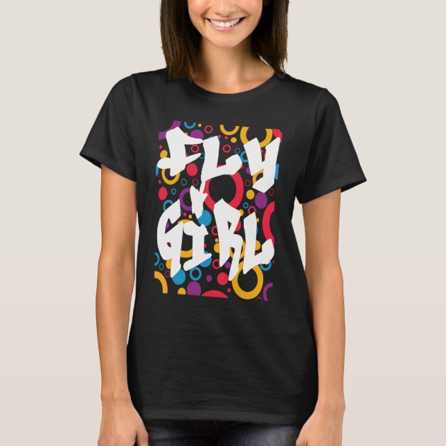 Camiseta 80s 90s BGirl For Women Men Kid (Frente)