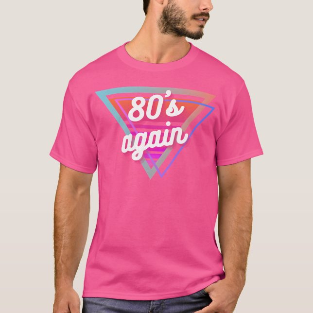 Camiseta 80s again vintage friend (Frente)