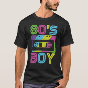 Camiseta 80s Boy 1980s Moda 80 Theme Party Outfit Eighti