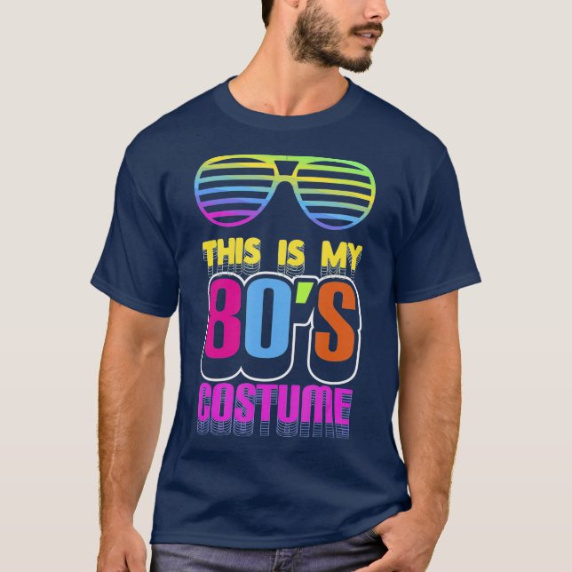 Camiseta 80s Esta é a minha Festa do Figurino 80s (Frente)