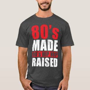 Camiseta 80s Fez 90s Hip Hop Criado vintage
