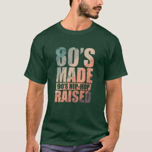 Camiseta 80s Fez 90s Hip Hop Criou Gênero Musical retrô