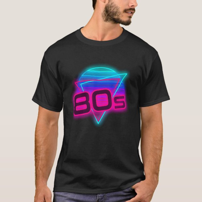 Camiseta 80s  for Women BORN IN THE 80s (Frente)