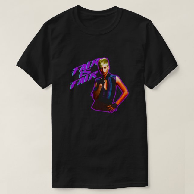 Camiseta 80s Legend of Billie Jean Fair Is Fair Essential (Frente do Design)