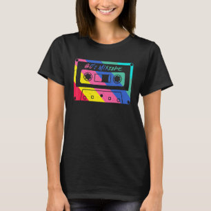 Camiseta 80s Mixtape Cassette Music Retro