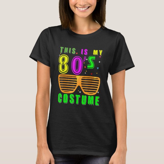 Camiseta 80's Retro Fashion Throwback Culture 1980 Disco Mu (Frente)