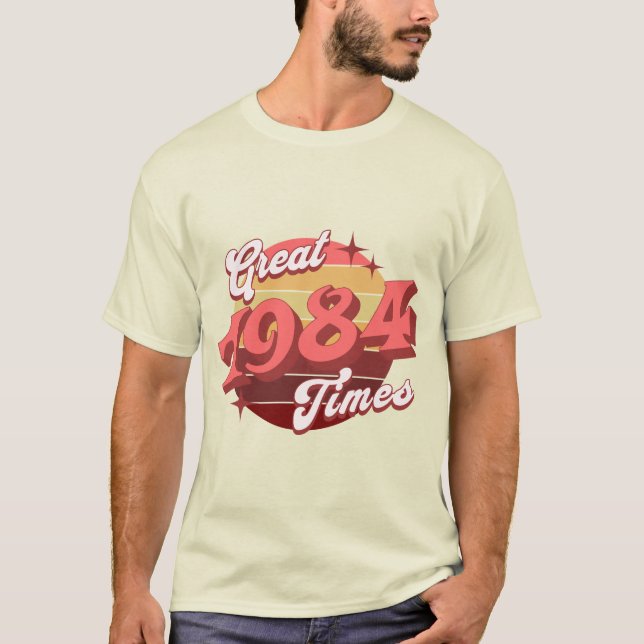 Camiseta 80s Retro Vintage T-Shirt (Frente)