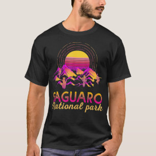 Camiseta 80s Style Saguaro National Park Cactus Moutains Ca