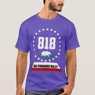 Camiseta 818 Vale do San Fernando Califórnia