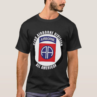 Camiseta 82ª Divisão Aerotransportada Todos Os Militares Am