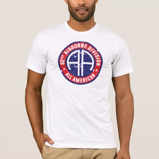 Camiseta 82ª Divisão de Transportes Aéreos "All American" G (Frente)