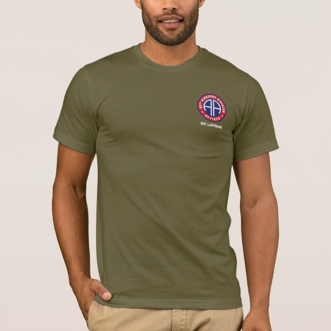 Camiseta 82ª Divisão de Transportes Aéreos Personalizada "A (Frente)