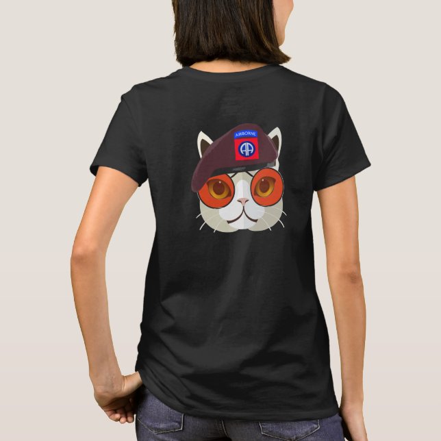 Camiseta 82º Kat de Gatinho de bordo! (Verso)