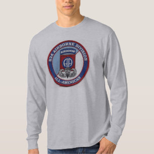 Camiseta 82º Orgulhosos Homens e Mulheres do Serviço de Tro