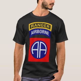 Camiseta 82º Patch da Divisão de Transporte Aéreo com Separ