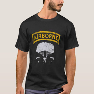 Camiseta 82º Veterano Militar Paraquedista Aerotransportado