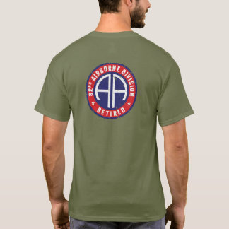 Camiseta 82.ª Divisão aérea "Aposentada" Fatiga Personaliza