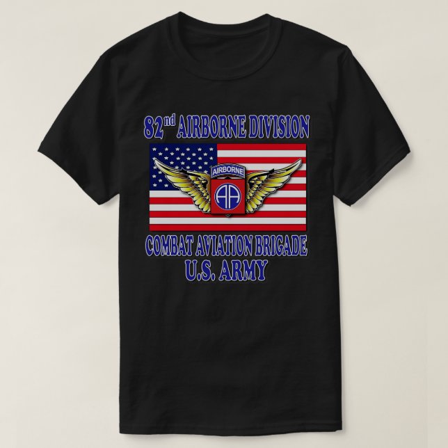 Camiseta 82.a Brigada de Combate à Aviação (Frente do Design)